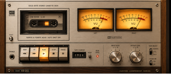 Retro cassettedeck